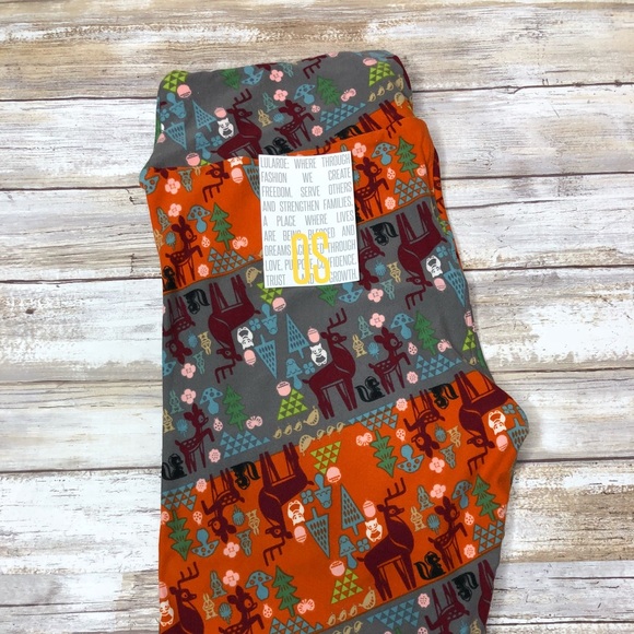 LuLaRoe Disney Bambi Leggings OS, NWT - Picture 1 of 2